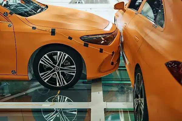 Mercedes-Benz Proves CLA’s Safety By Crashing Hybrid Variant Into The Side Of Electric Model At 56 km/h
