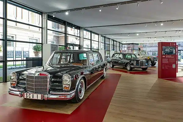 Mercedes-Benz Opens Vatican Exhibition Featuring 8 Historic Popemobiles Since 1930