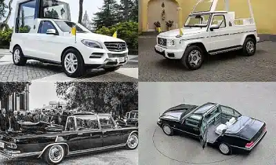 Mercedes-Benz Opens Vatican Exhibition Featuring 8 Historic Popemobiles Since 1930