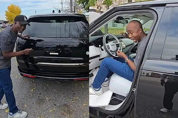 Nollywood Actor Okunnu Inspects Stunning ₦600 Million Range Rover SV In Canada