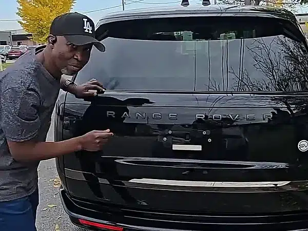 Nollywood Actor Okunnu Inspects Stunning ₦600 Million Range Rover SV In Canada