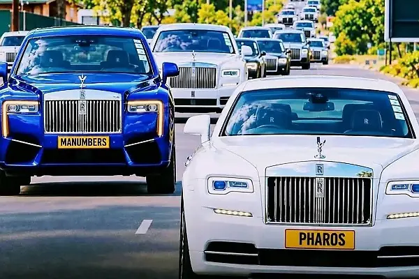 Rolls-Royce Fleet Of 7 Cullinans, 2 Ghosts Steals The Show At Zimbabwean Billionaire’s Funeral