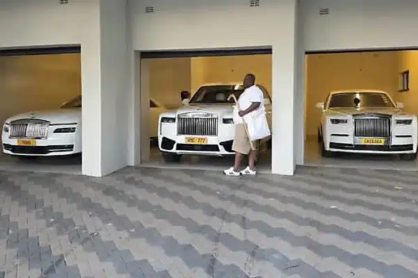 Rolls-Royce Fleet Of 7 Cullinans, 2 Ghosts Steals The Show At Zimbabwean Billionaire’s Funeral