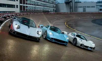 Three Pagani Icons—Zonda, Huayra And Utopia—Gather To Celebrate 140 Years Of Mercedes-Benz