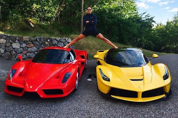 Swedish Soccer Icon Zlatan Ibrahimovic Buys $4 Million Ferrari F80 For 45th Birthday (Photos)