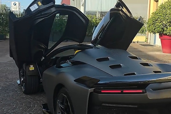 Swedish Soccer Icon Zlatan Ibrahimovic Buys $4 Million Ferrari F80 For 45th Birthday (Photos)
