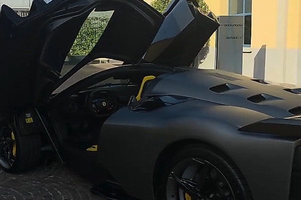 Swedish Soccer Icon Zlatan Ibrahimovic Buys $4 Million Ferrari F80 For 45th Birthday (Photos)