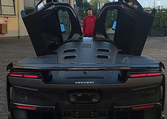 Swedish Soccer Icon Zlatan Ibrahimovic Buys $4 Million Ferrari F80 For 45th Birthday (Photos)