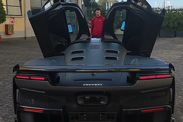 Swedish Soccer Icon Zlatan Ibrahimovic Buys $4 Million Ferrari F80 For 45th Birthday (Photos)